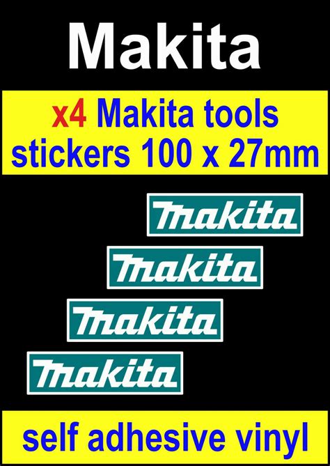 makita sticker|tool box decals stickers.